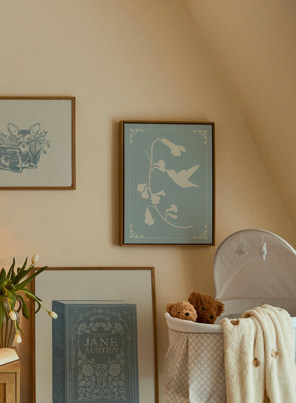Papercut Trumpet Vine, Poster